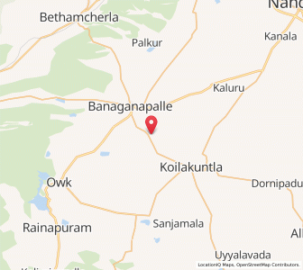 Map of Iliuru Kottapeta, Andhra Pradesh