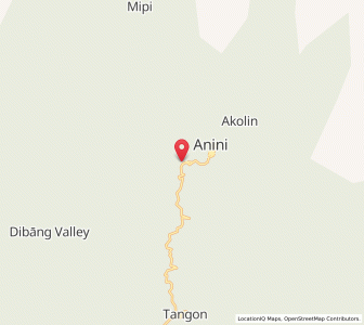 Map of Ilupu, Arunachal Pradesh