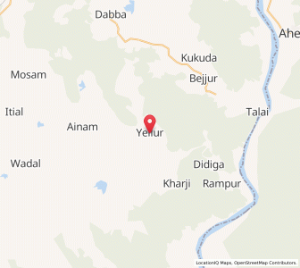 Map of Ilur, Andhra Pradesh