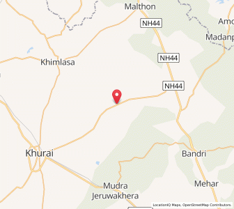 Map of Imaliya, Madhya Pradesh