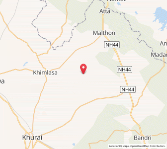 Map of Imaliyakishor, Madhya Pradesh