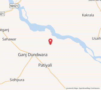 Map of Imamuddinnagar, Uttar Pradesh