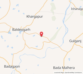 Map of Imlana, Madhya Pradesh