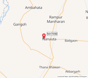 Map of Imompur, Uttar Pradesh