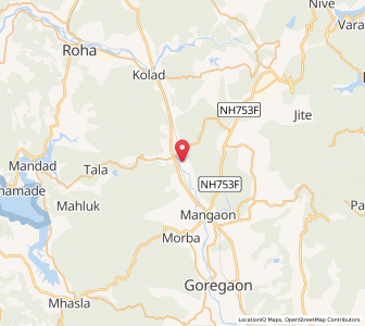Map of Indapur, Maharashtra