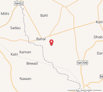 Map of Indaraj ki Dhani, Haryana