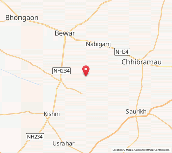 Map of Indarpokharia, Uttar Pradesh