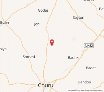 Map of Indarpura, Rajasthan