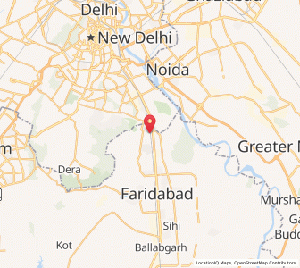 Map of Indraprast, Haryana