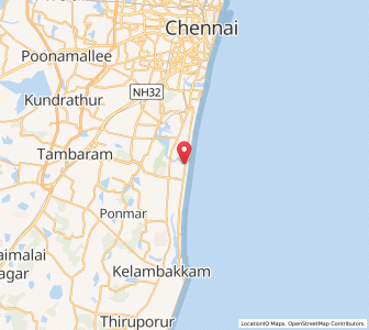 Map of Injambakkam, Tamil Nadu