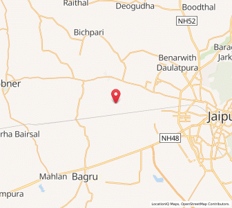 Map of Intokiya ki Dhani, Rajasthan