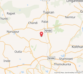 Map of Iredupalli, Andhra Pradesh