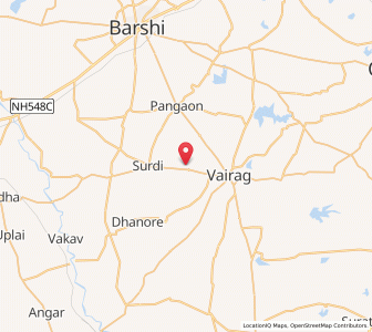 Map of Irla, Maharashtra