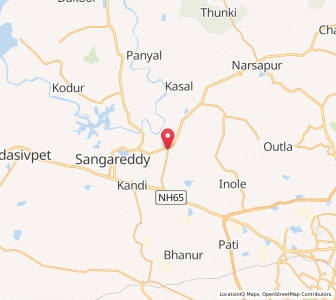 Map of Ismail Khanpet, Andhra Pradesh