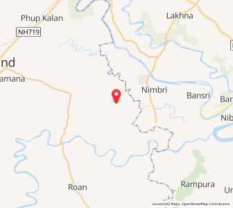 Map of Iswari, Madhya Pradesh