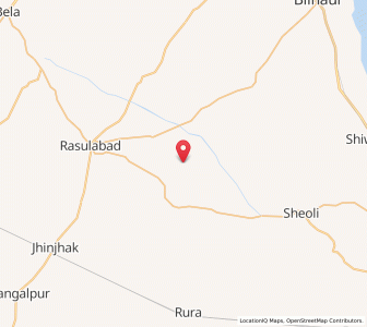 Map of Itaill, Uttar Pradesh