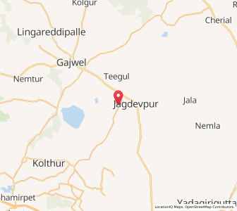 Map of Itkial, Andhra Pradesh