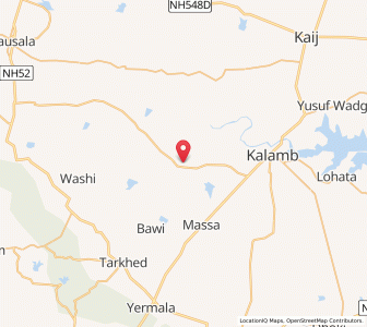 Map of Itkur, Maharashtra