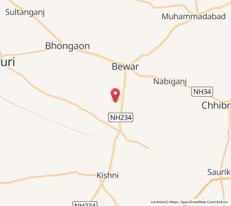 Map of Jagatpur Dikhatmai, Uttar Pradesh