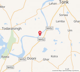 Map of Jagatya, Rajasthan