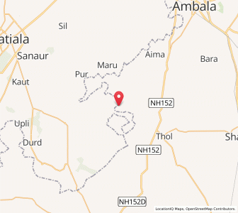 Map of Jagauli, Haryana