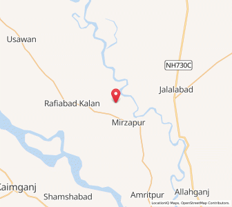 Map of Jagpur, Uttar Pradesh