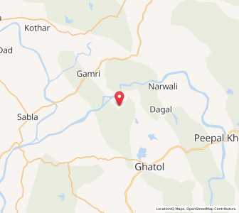 Map of Jagpura, Rajasthan