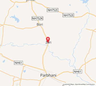 Map of Jahri, Maharashtra