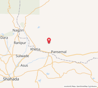 Map of Jahur, Madhya Pradesh
