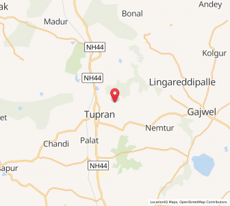 Map of Jahurabad, Andhra Pradesh