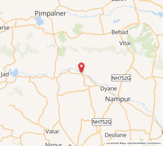 Map of Jaikhedan, Maharashtra