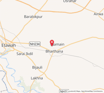 Map of Jailal ka Nagla, Uttar Pradesh