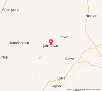 Map of Jaimalsar, Rajasthan