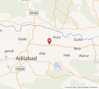 Map of Jainath, Andhra Pradesh