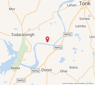 Map of Jaithal, Rajasthan