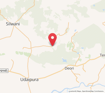 Map of Jaithari, Madhya Pradesh