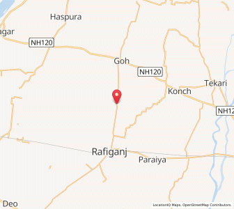 Map of Jaitiya, Bihar