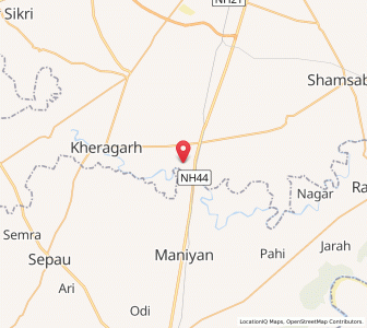 Map of Jajau, Uttar Pradesh