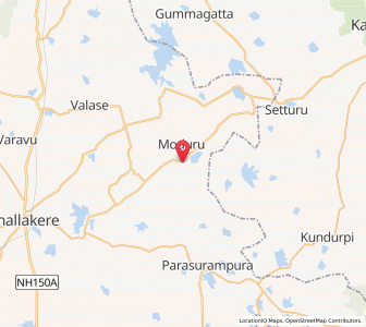 Map of Jajur, Karnataka