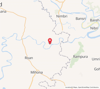 Map of Jakhmoli, Madhya Pradesh