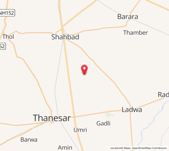 Map of Jal Kheri, Haryana