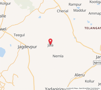 Map of Jala, Andhra Pradesh