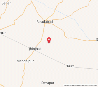 Map of Jalalpur Rasulabad, Uttar Pradesh