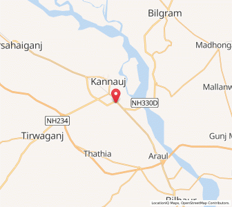 Map of Jalalpur Sarwan, Uttar Pradesh