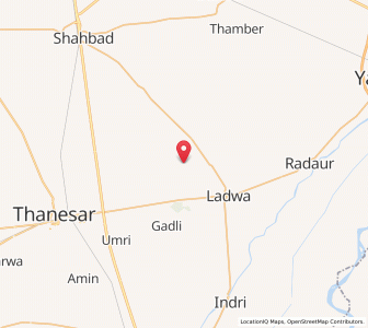 Map of Jalaluddin Majra, Haryana