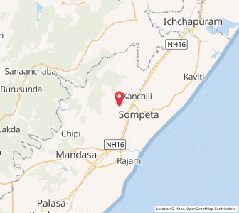Map of Jalantra, Andhra Pradesh