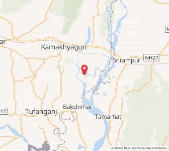 Map of Jaldhoa, West Bengal