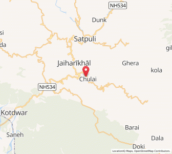 Map of Jaletha, Uttarakhand