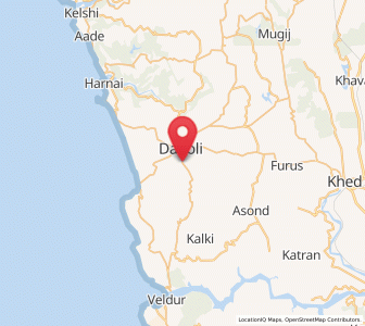 Map of Jalgaon, Maharashtra