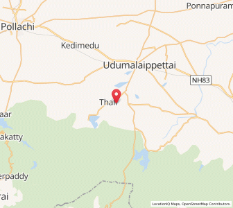Map of Jalipatti, Tamil Nadu